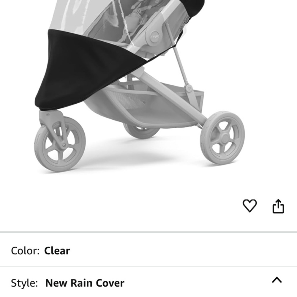 Thule Spring Stroller Rain Cover
